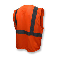 Load image into Gallery viewer, Radians SV25-2ZOM - Safety Orange ANSI Class 2 Safety Vest | Back Right View
