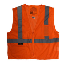 Load image into Gallery viewer, Radians SV25-2ZOM - Safety Orange ANSI Class 2 Safety Vest | Front Flat View
