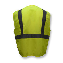 Load image into Gallery viewer, Radians SV2GM - Safety Green ANSI Class 2 Safety Vests | Back View
