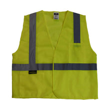 Load image into Gallery viewer, Radians SV2GM - Safety Green ANSI Class 2 Safety Vests | Front Flat View
