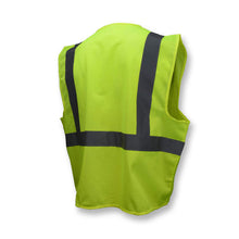 Load image into Gallery viewer, Radians SV2ZGM - Safety Green ANSI Class 2 Safety Vests | Back Right View
