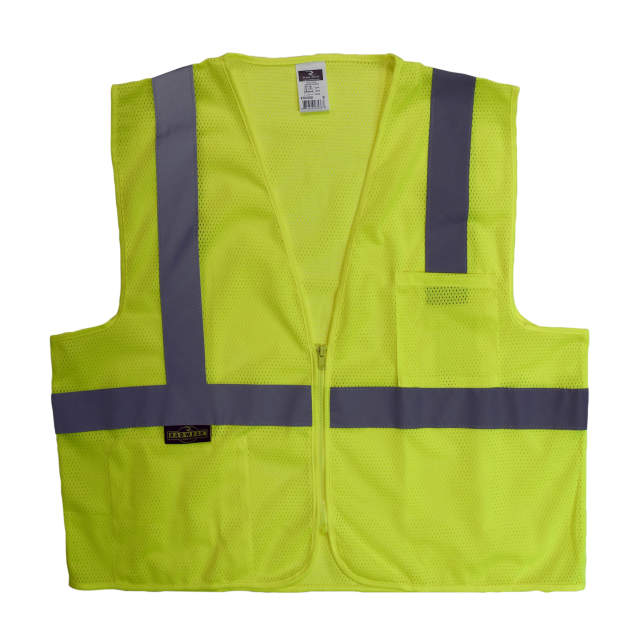 Radians SV2Z, Economy Class 2 Mesh Zipper Safety Vest | Hi Radians SV2Z, Economy Class 2 Mesh Zipper Safety Vest | Hi