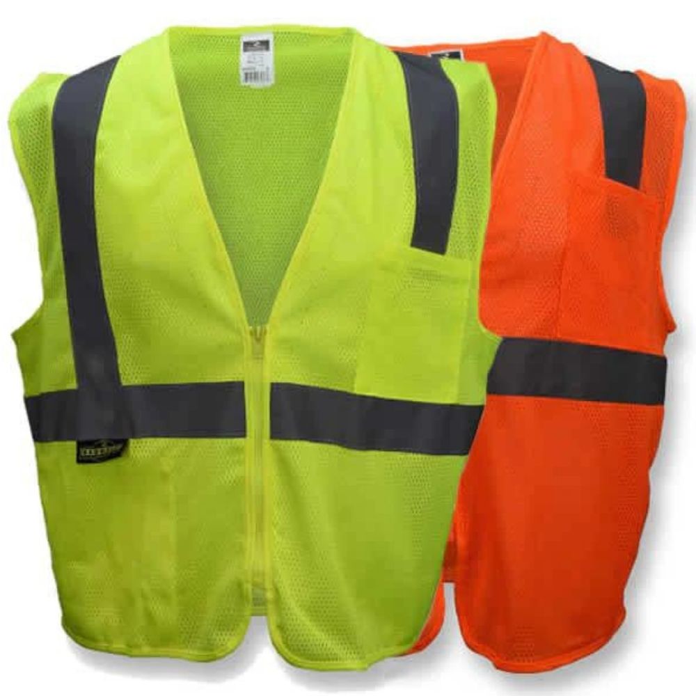 Radians Economy Class 2 Mesh Safety Vest with Zipper SV2Z