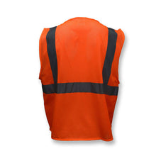 Load image into Gallery viewer, Radians SV2ZOM - Safety Orange ANSI Class 2 Safety Vests | Back View
