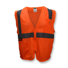 Load image into Gallery viewer, Radians SV2ZOM - Safety Orange ANSI Class 2 Safety Vests | Front View

