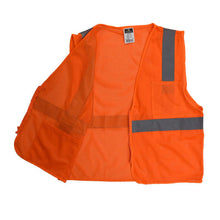 Load image into Gallery viewer, Radians SV2ZOM - Safety Orange ANSI Class 2 Safety Vests | Front Inside View
