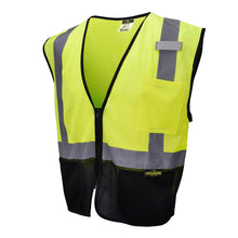 Load image into Gallery viewer, Radians SV3B-2ZGM - Safety Green ANSI Class 2 Safety Vest | Front Left View
