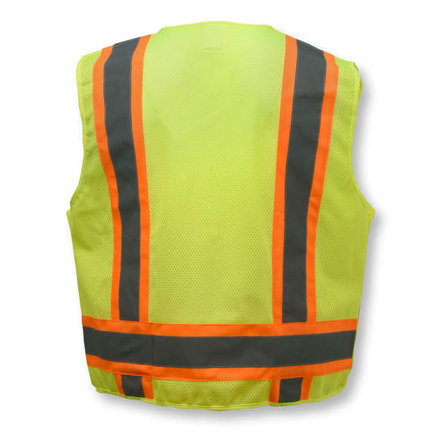 Radians RadWear Two-Tone Class Surveyor Safety Vest Lime, XL, Model# SV - 1