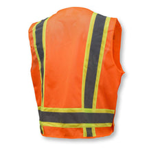 Load image into Gallery viewer, Radians SV46O - Safety Orange Breakaway Safety Vest | Back Right View
