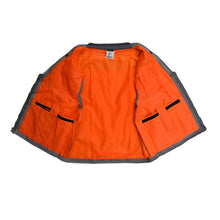 Load image into Gallery viewer, Radians SV55-2ZOD - Safety Orange Surveyor Safety Vest | Inside View
