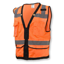 Load image into Gallery viewer, Radians SV59Z-2ZOD - Safety Orange Surveyor Safety Vest | Front Left View
