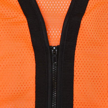 Load image into Gallery viewer, Radians SV59Z-2ZOD - Safety Orange Surveyor Safety Vest | Zipper View
