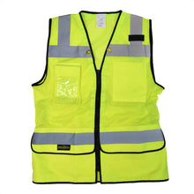 Load image into Gallery viewer, Radians SV59W-2ZGM - Safety Green Womens Safety Vest | Front Flat View
