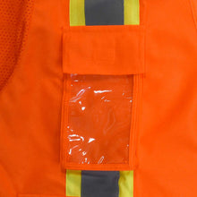 Load image into Gallery viewer, Radians SV63O - Safety Orange ANSI Class 3 Safety Vests | Right Pocket View
