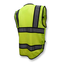 Load image into Gallery viewer, Radians SV65-2ZGM - Safety Green Surveyor Safety Vest | Back Right View
