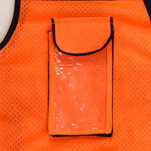Load image into Gallery viewer, Radians SV65-2ZOM - Safety Orange Surveyor Safety Vest | Right Pocket View
