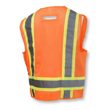Load image into Gallery viewer, Radians SV6B-2ZOD - Safety Orange Surveyor Safety Vests | Back Right View
