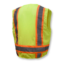 Load image into Gallery viewer, Radians SV6GM - Safety Green Surveyor Safety Vest | Back Right View
