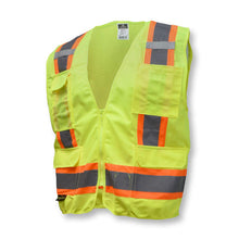 Load image into Gallery viewer, Radians SV6GM - Safety Green Surveyor Safety Vest | Front Left View
