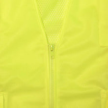 Load image into Gallery viewer, Radians SV6GM - Safety Green Surveyor Safety Vest | Zipper View
