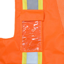 Load image into Gallery viewer, Radians SV6OM - Safety Orange Surveyor Safety Vest | Right Pocket View
