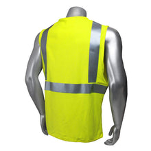 Load image into Gallery viewer, Radians SV92J-2VGS - Safety Green FR Safety Vest | Back Right View

