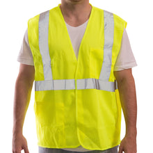 Load image into Gallery viewer, Tingley V70622 - Safety Green ANSI Class 2 Safety Vest | Front View
