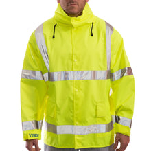 Load image into Gallery viewer, Tingley J23122 - Safety Green Hi-Viz Rain Jacket | Main View
