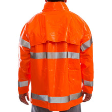 Load image into Gallery viewer, Tingley J53129 - Safety Orange Hi-Viz FR Jacket | Back View
