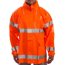 Load image into Gallery viewer, Tingley J53129 - Safety Orange Hi-Viz FR Jacket | Front View
