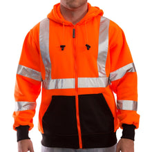 Load image into Gallery viewer, Tingley S78129 - Safety Orange ANSI Class 3 Sweatshirt | Front View
