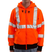 Load image into Gallery viewer, Tingley S78129 - Safety Orange ANSI Class 3 Sweatshirt | Front View
