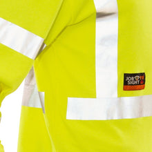 Load image into Gallery viewer, Tingley S85522 - Safety Green FR High Visibility Shirt | Underarm View
