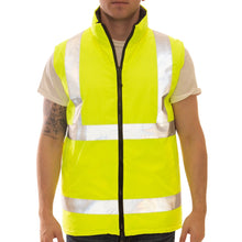 Load image into Gallery viewer, Tingley V26022 - Safety Green ANSI Class 2 Safety Vest | Front View
