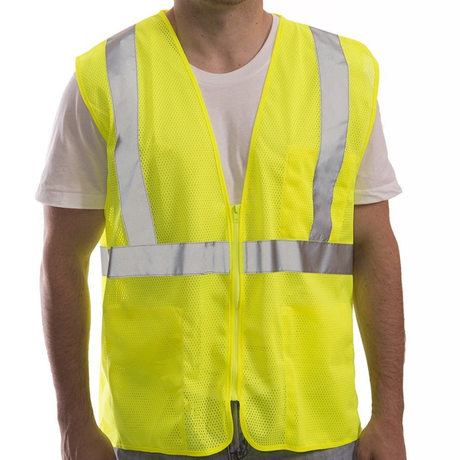 Tingley V70632 & V70639, Mesh & Zipper Class 2 Safety Vest