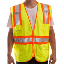 Load image into Gallery viewer, Tingley V73852 - Safety Green Surveyor Safety Vest | Front View
