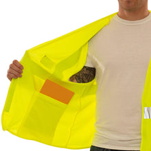 Load image into Gallery viewer, Tingley V81622 - Safety Green FR Safety Vest | Inside Right View
